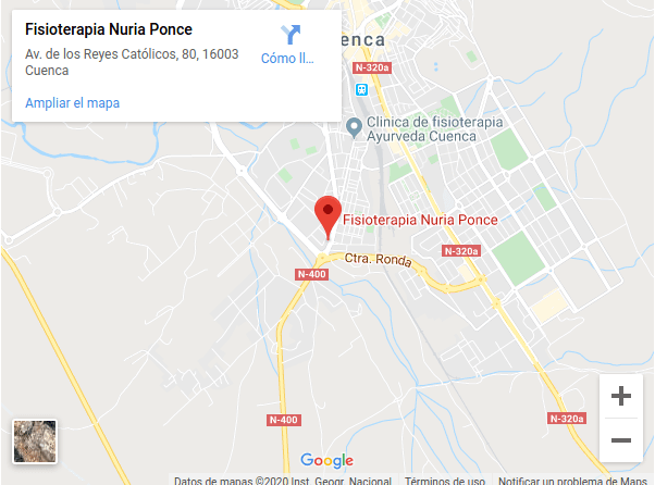Clinica de fisio en Cuenca de Nuria Ponce