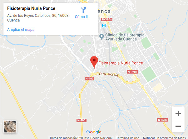 Clinica de fisio en Cuenca de Nuria Ponce